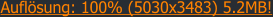 Auflsung: 100% (5030x3483) 5.2MB!